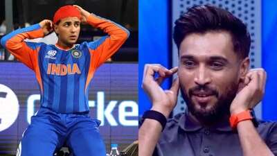 Mohammad Amir passes word of advice to Abhishek Sharma after ‘slogger’ swipe