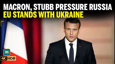 “We Will Not Back Down” — Macron, Stubb Step Up Ukraine Support
