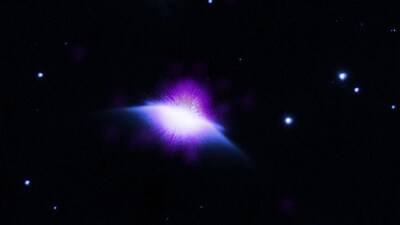 For the first time, a much younger version of the Sun has been caught by NASA’s Chandra X-ray Observatory. (Image: NASA/ESA/STIS)