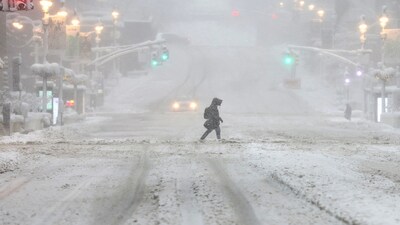 More than 40 million people were under weather alerts at the height of the storm, which blanketed major cities from Virginia to Massachusetts in heavy, wind-driven snow. 
