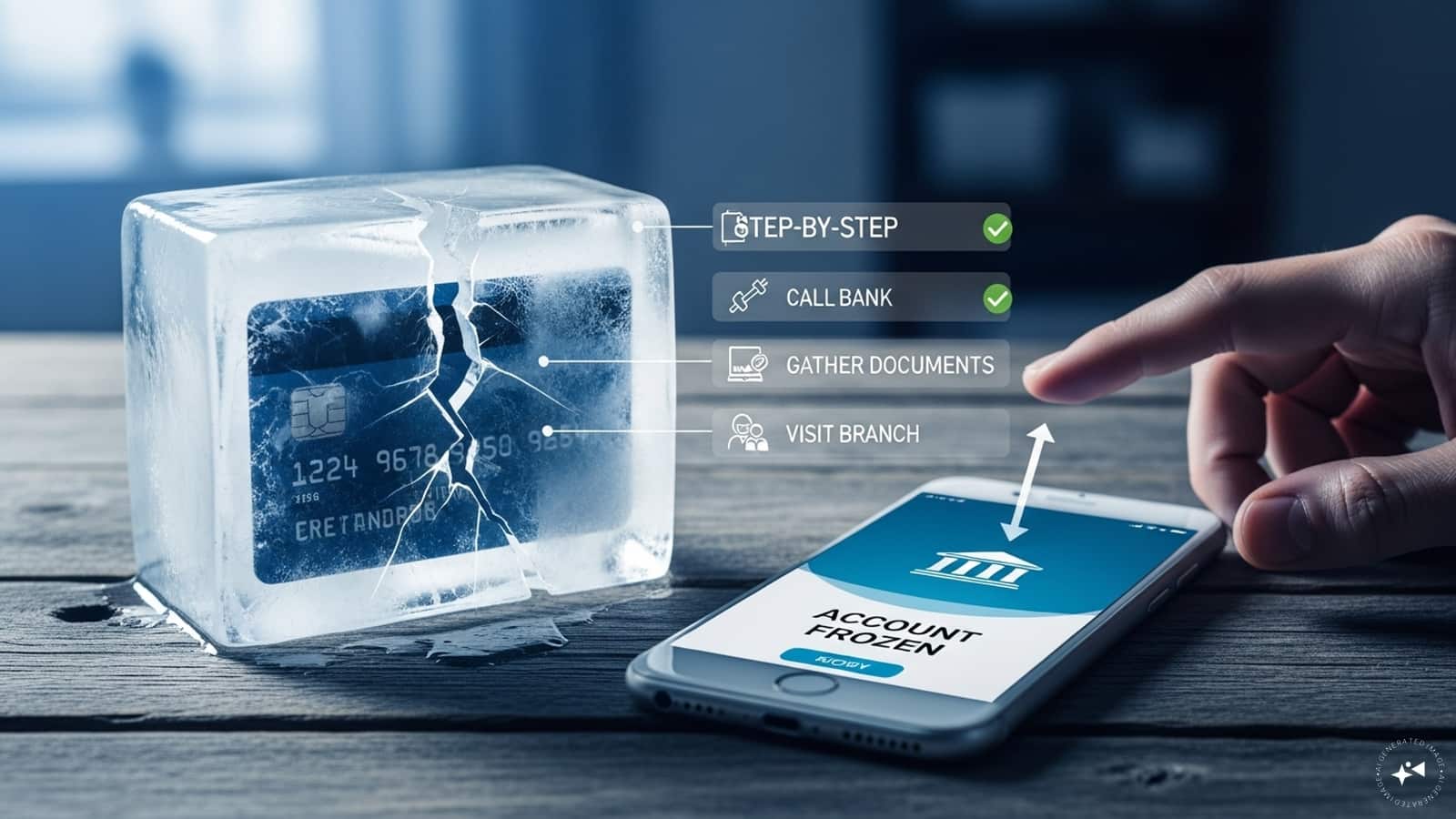 Your bank froze your account. Here’s how to get access back, step by step