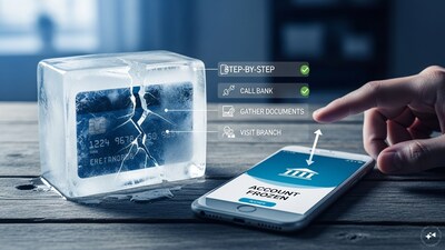 Frozen bank account