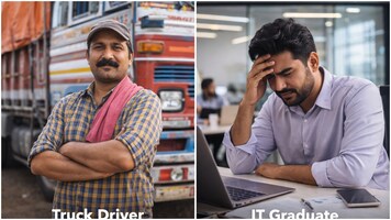 'Respect the skill:' Delhi entrepreneur says his truck drivers earn more than software developers. Watch