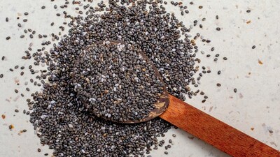 Health benefits of chia seeds: Packed with fibre, much of it insoluble, which bulks up stool and promotes regularity, chia seeds also contain omega‑3s and help sustained energy release (Image: Pexels)