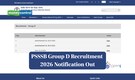 PSSSB Group D Recruitment 2026 Notification Out, Check Application Dates & Other Details Here