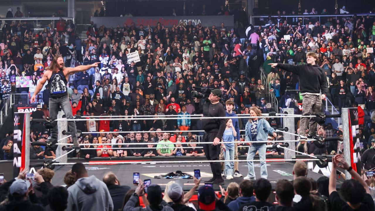 His family was present for the celebration and the superstar made it special for his wife by calling her the 