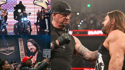 Undertaker steals show with special appearance as WWE celebrates AJ Styles - In Pics