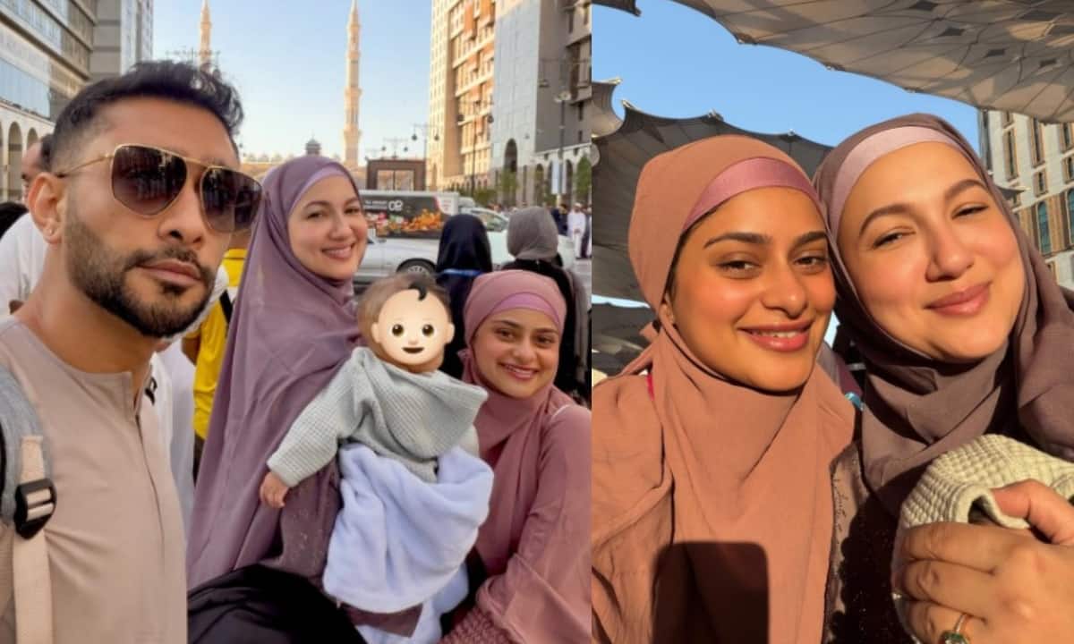 Gauahar Khan and Zaid Darbar break their Ramadan fast together at holy Medina Saudi Arabia