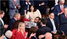 ‘Black people aren’t apes’: Democrat protests at Trump address over Obama video controversy