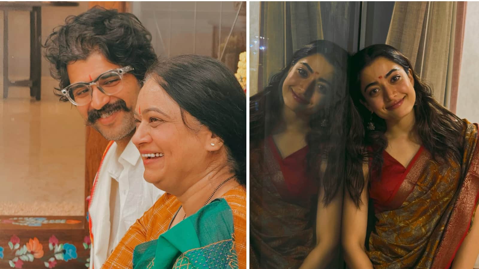 Vijay Deverakonda's mother Madhavi gifts heirloom bangles to bahu-to-be Rashmika Mandanna at sangeet ceremony
