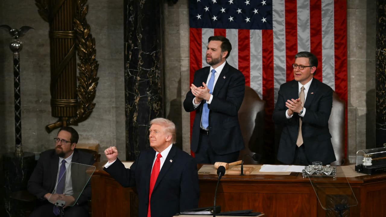 Donald Trump breaks Bill Clinton’s record to deliver longest-ever SOTU address but China, Russia find little mention