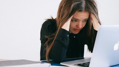 In today's workplace, Anxiety is whispered about, and burnout brushed aside as poor time management. So people mask themselves (Image: Pexels)