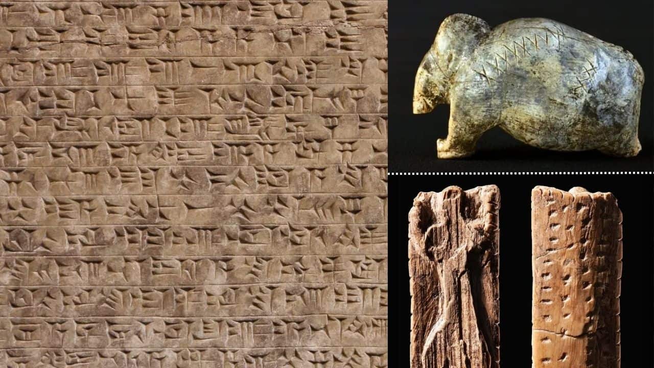 Oldest form of Writing? 40,000-year-old engraved symbols found in Germany suggest writing began in the Ice Age