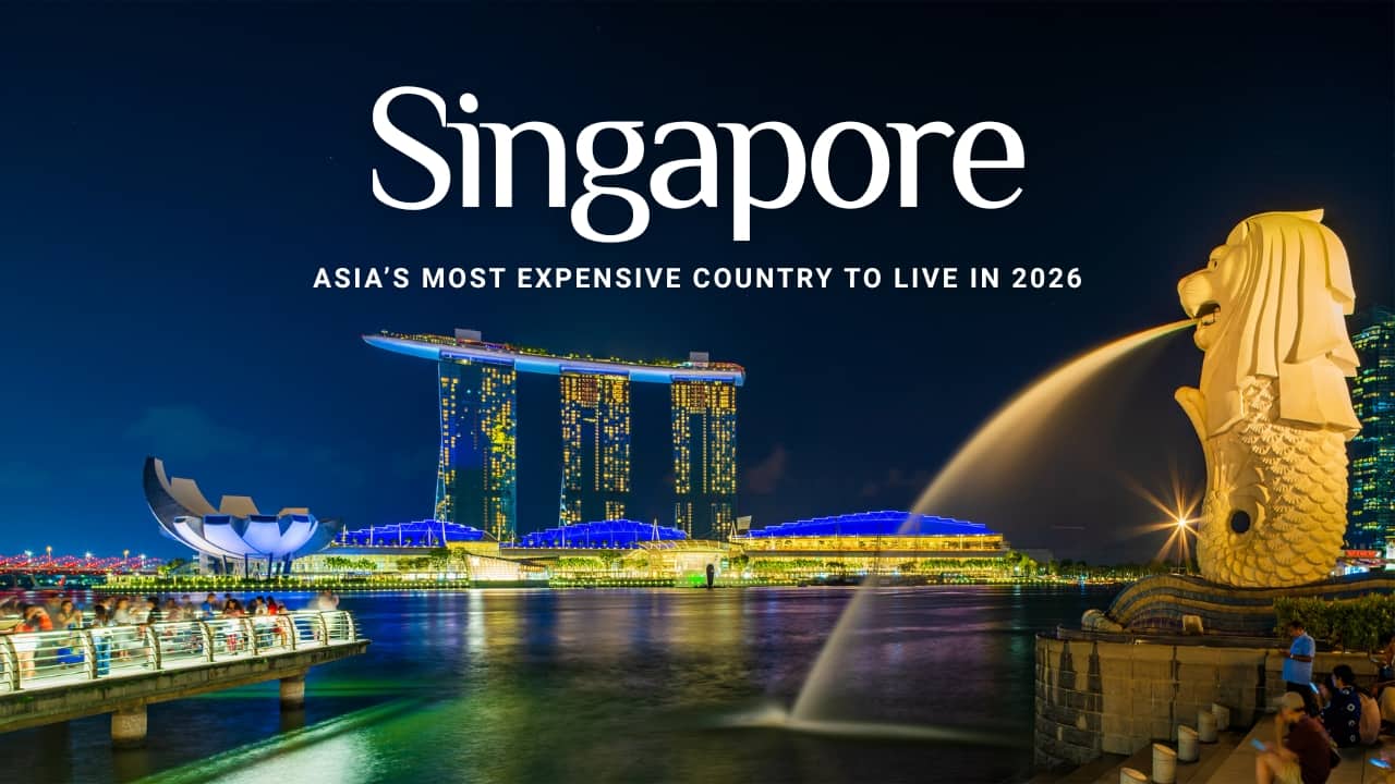 Singapore named Asia’s most expensive country to live in 2026