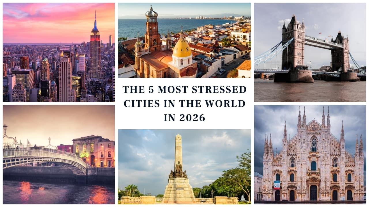 The 5 most stressed cities in the world