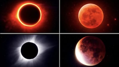 Four eclipses of 2026. (Image: Canva)