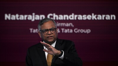 Chairman of Tata Sons N Chandrasekaran.   