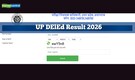 UP Deled Result 2026 OUT for 1st semester & 3rd semester @ btcresult.in; direct link here