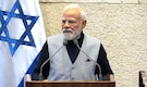 PM Modi tells Knesset he was 'born the day India recognised Israel'