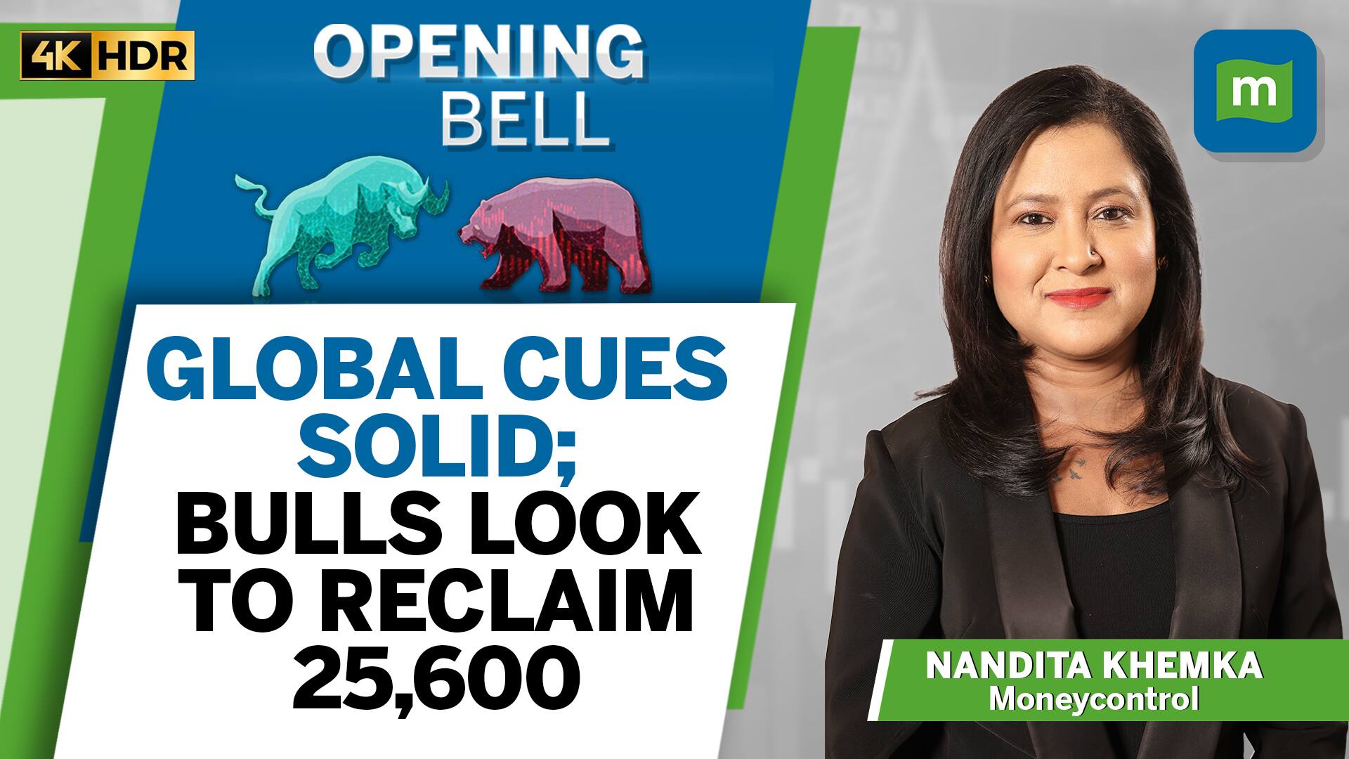 Wall Street Gains For 2nd Day Post Nvidia's Earnings Beat; Will Bulls Reclaim 25,600 On Expiry Day?