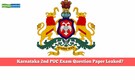 Karnataka 2nd PUC exam question paper leak claims surface online, KSEAB issues clarification