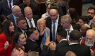 Israeli lawmakers line up to meet, take pictures with PM Modi after his Knesset address | Watch
