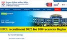 HPCL recruitment 2026: 700 vacancies open @ hindustanpetroleum.com; direct link here to apply