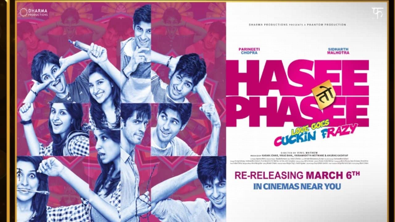 PVR INOX announces the re-release of Hasee Toh Phasee in theatres on March 6