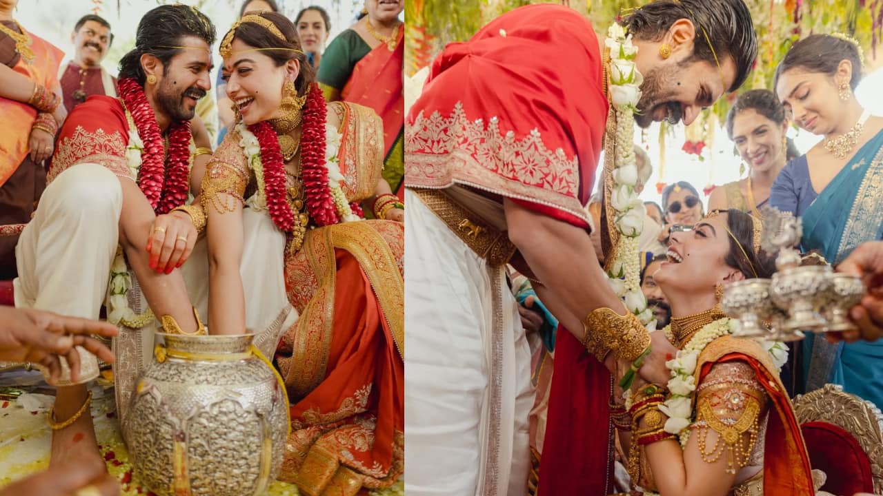 Rashmika Mandanna-Vijay Deverakonda Telugu wedding rituals: From Jeelakarra Bellam to Saptapadi, know everything about all traditional rituals