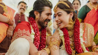 Celebs wish newlyweds Rashmika and Vijay
