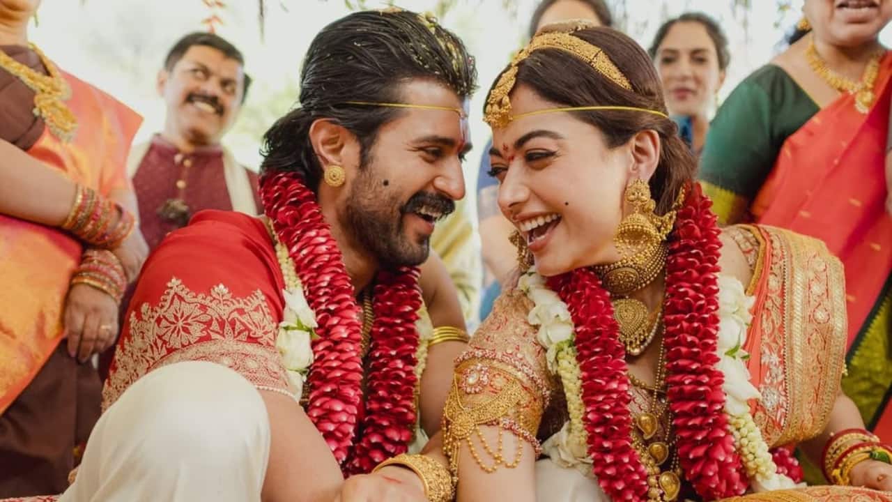 The tale of ViRosh's custom jewellery: Vijay rewrites men jewellery rules, Rashmika's ornaments remind a living goddess 