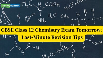 CBSE Class 12 Chemistry exam tomorrow