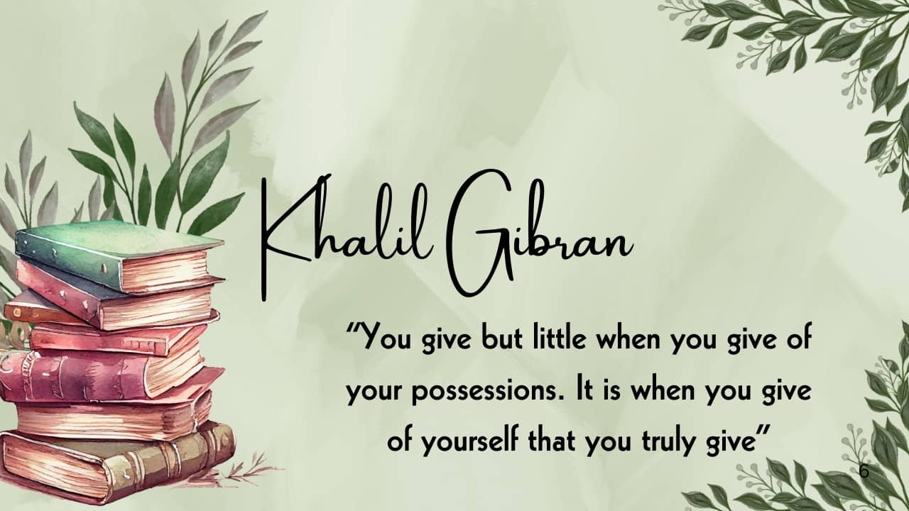 Khalil Gibran quotes