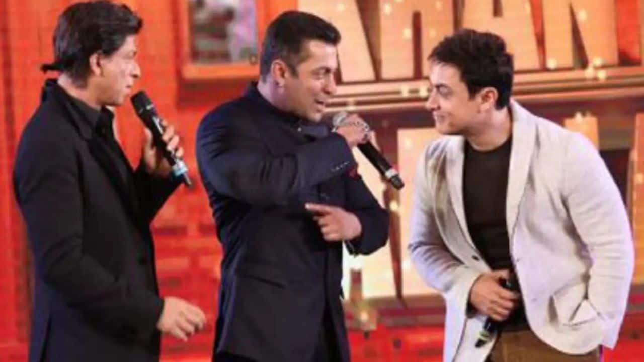 When Aamir Khan joked he looks like a waiter next to Shah Rukh Khan and Salman Khan