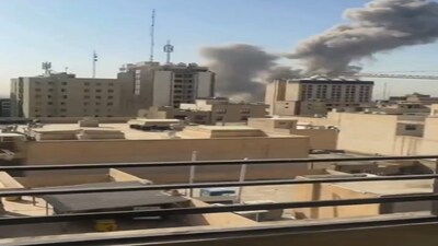 Several videos have emerged on social media showing strikes from inside Tehran after Israel launched an attack.