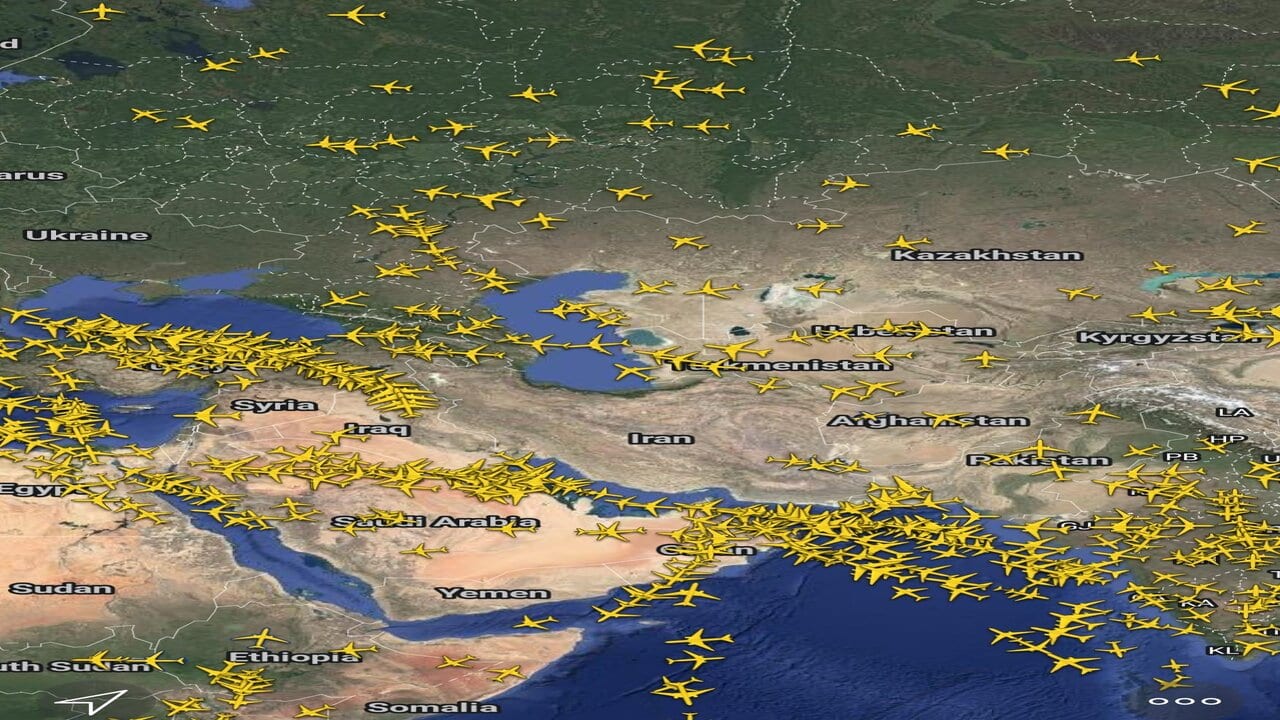 How Gulf skies emptied fast: Flight radar captures airspace clearance amid US-Israel, Iran tensions