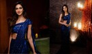 Allu Sneha Reddy stuns in cobalt blue Manish Malhotra saree at Allu Sirish’s pre-wedding festivities