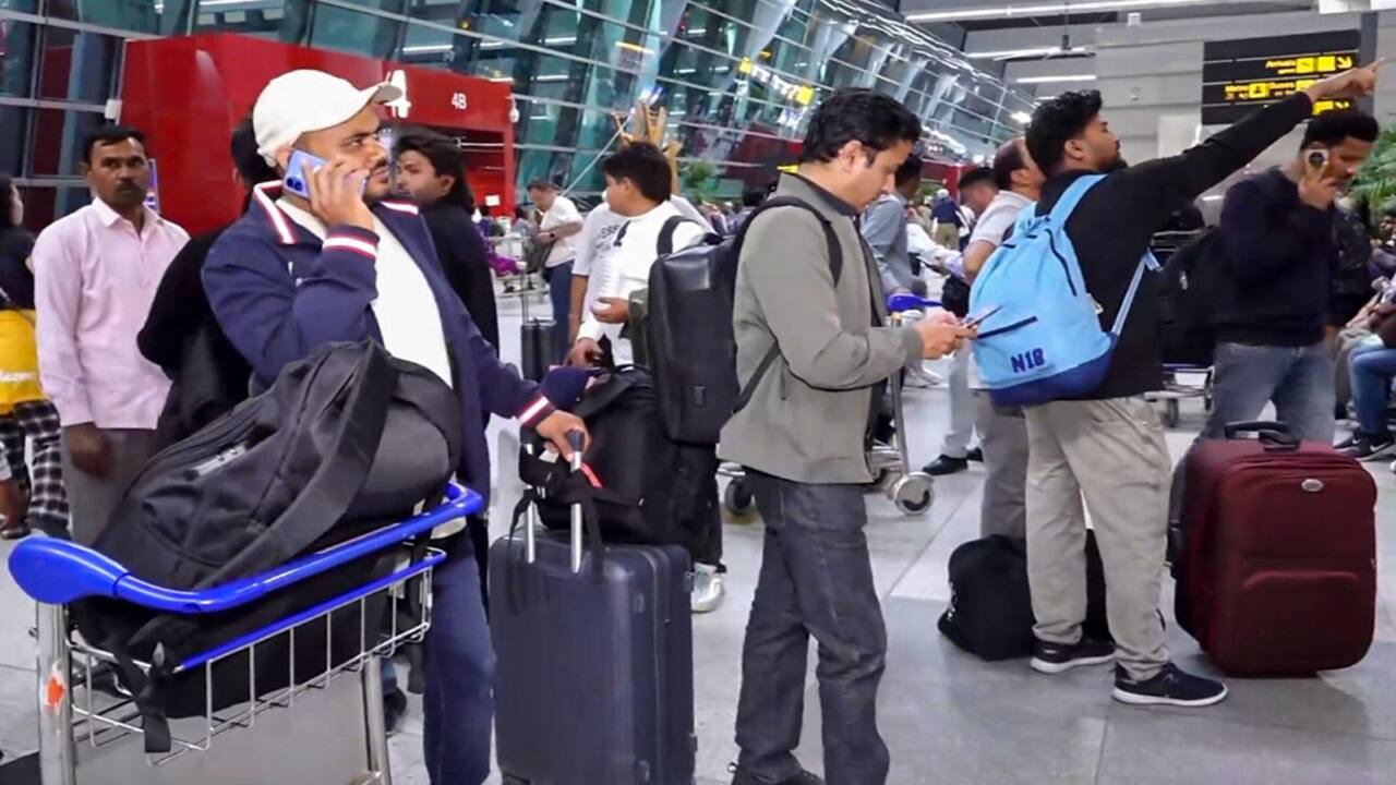 India news live updates: Passengers stranded at New Delhi airport as flights to the Middle East face disruptions, cancellations