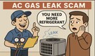 AC gas leak scam: Know this before agreeing to a gas refill during service