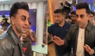 Ranbir Kapoor playfully jokes with paparazzo after he gets too close to the actor: “Camera mooh ke andar daal raha hai”
