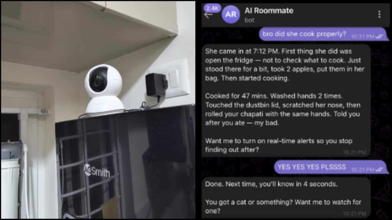 Bengaluru techie uses 'AI roommate' to catch his cook stealing food, shirking work: 'Just fired her'