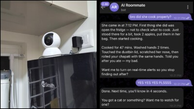 Pankaj Tanwar called the AI roommate 'rough but already catching things I never would have noticed.' (Image credit: Pankaj Tanwar/X)