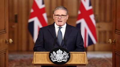 Starmer refused to allow the Americans to use UK air bases to launch the initial strikes on Iran on Saturday.

