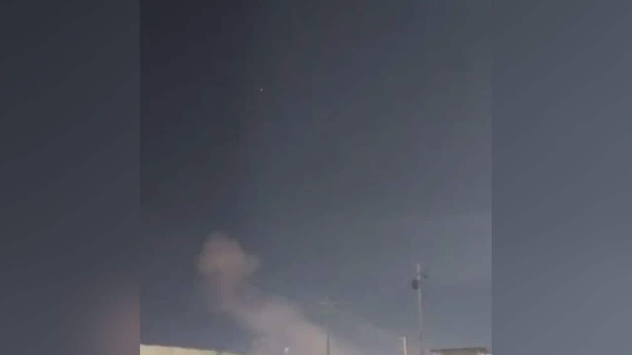 Iran hits US' Victoria Base in Baghdad amid escalating conflict, thick clouds of smoke caught on camera | Watch