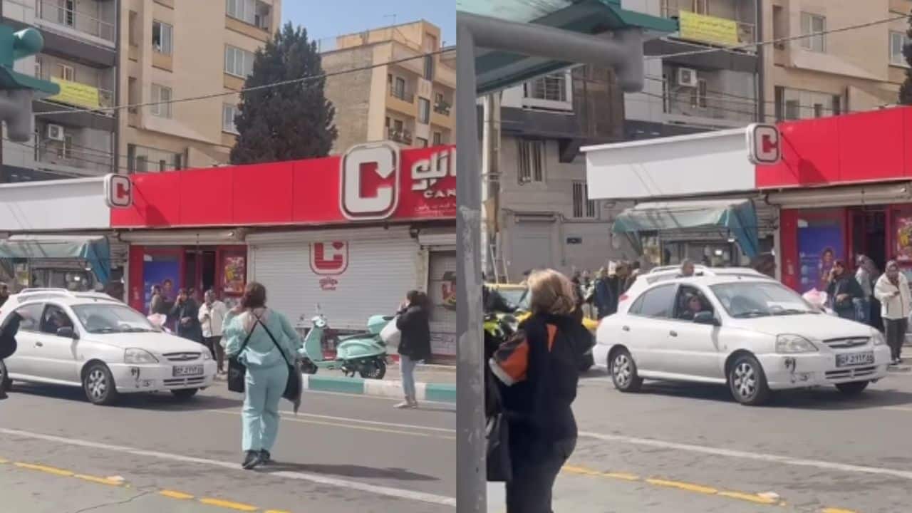 Viral video shows women dancing without hijabs in Tehran after US-Israeli strikes. Watch