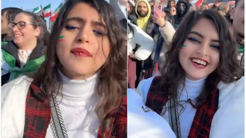'We'd dance on your grave': Woman known for burning Khamenei photo says ‘cheers’ after his death