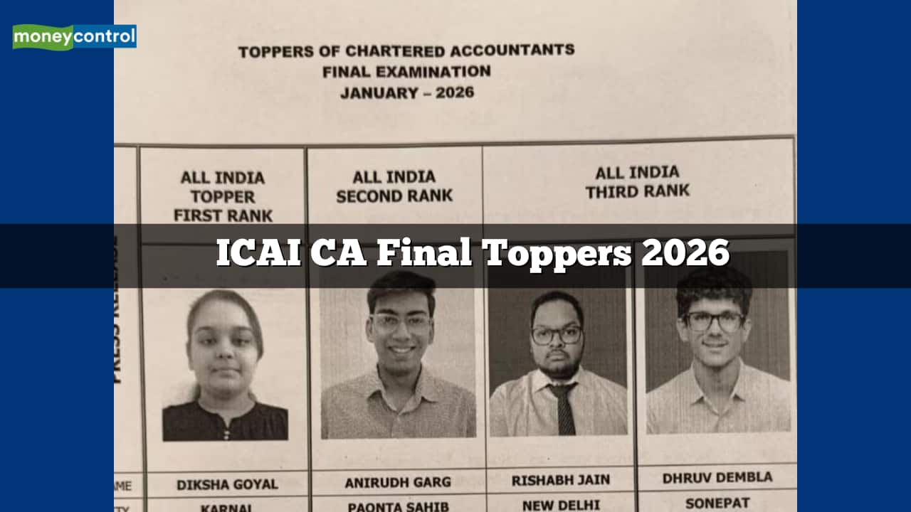 ICAI CA Final Toppers 2026: Diksha Goyal from Karnal secures All India Rank 1, check toppers list here