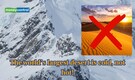 Think the Sahara is biggest? Antarctica is the world's largest desert that stretches across14-million-square kilometres