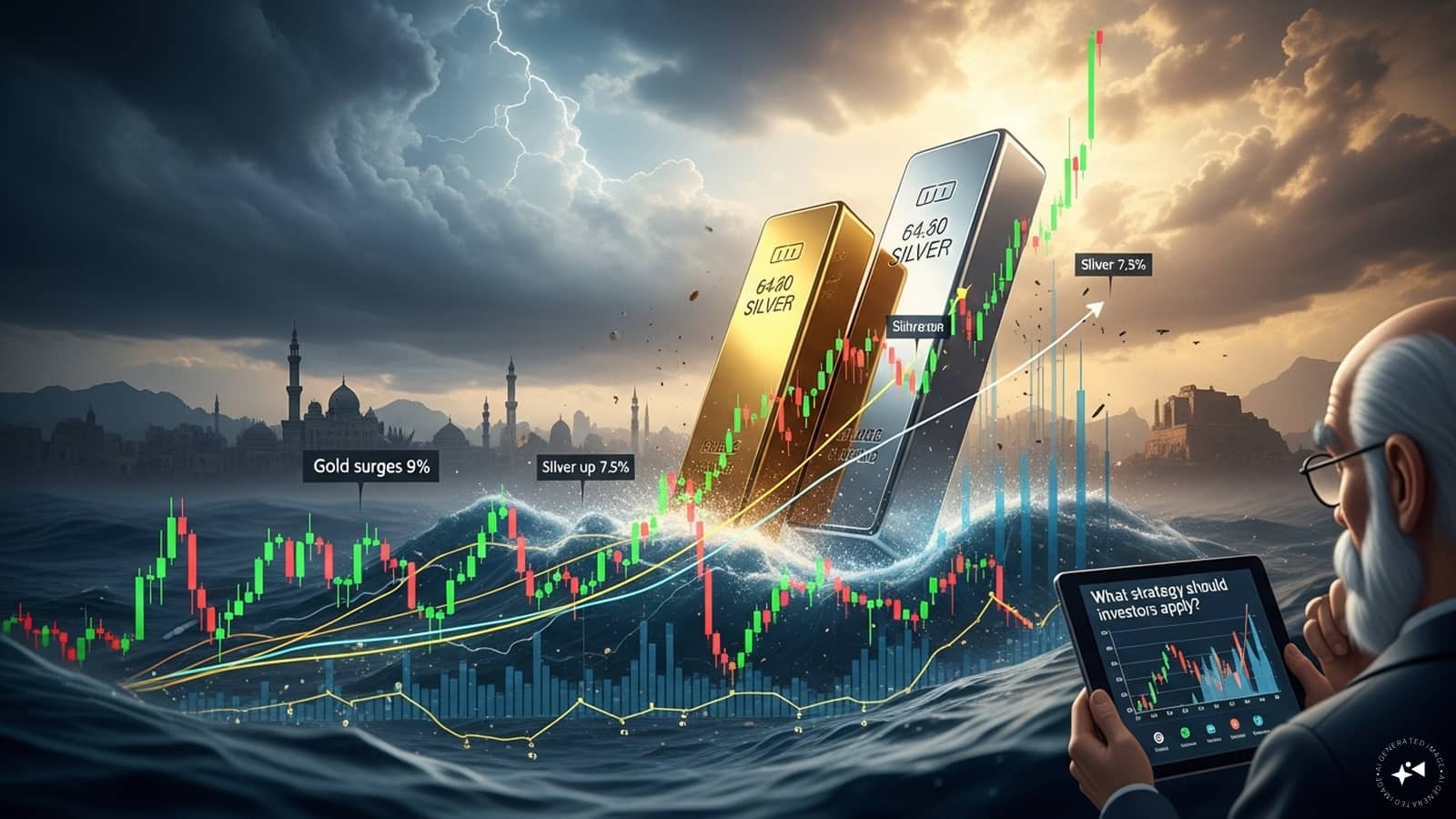 Gold, silver ETFs surge as Iran conflict widens. What should investors do?