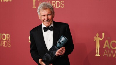 The veteran star was presented with the honour by longtime friend and fellow actor Woody Harrelson, who set the tone for the evening with warmth and humour.

